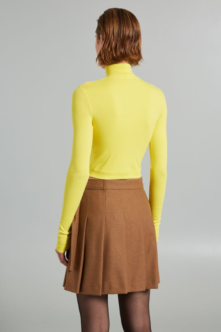 Dolcevita cropped - GIALLO SOLE - Fashion Market - 4