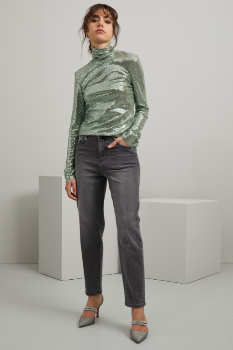 Dolcevita con paillettes - Fashion Market