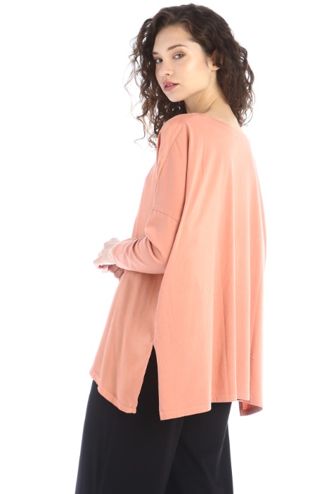 Top in jersey e twill - Fashion Market
