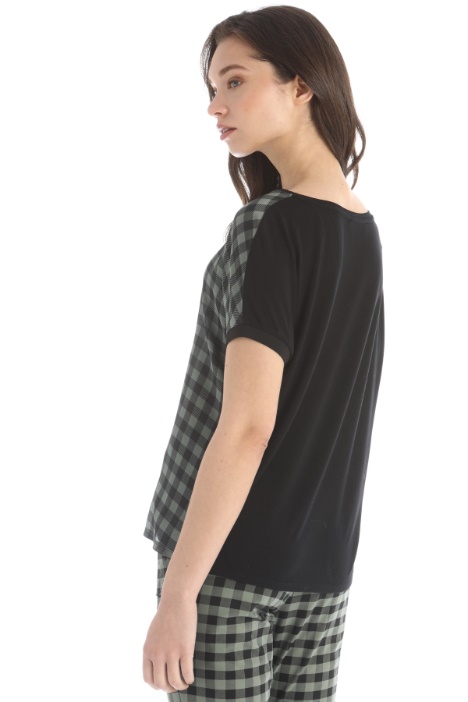 T-shirt in crepé di pura seta - Fashion Market