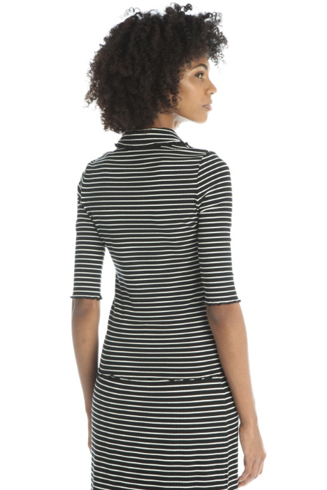 Polo in maglia a fantasia - Fashion Market
