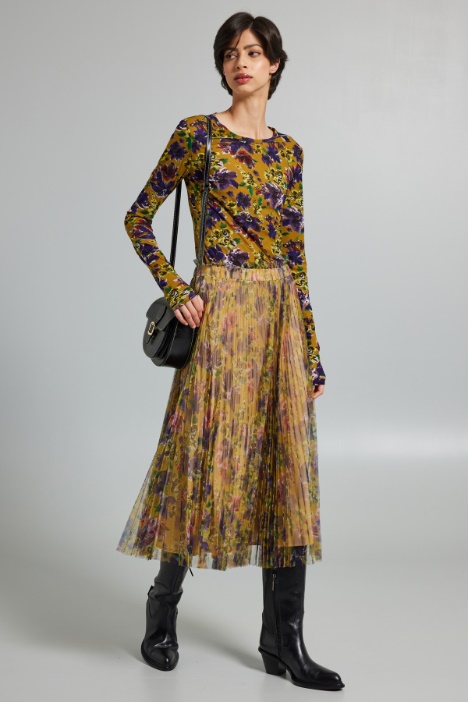 Top aderente stampato - Fashion Market