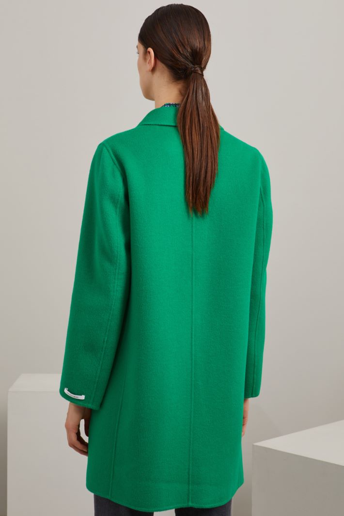 Cappotto monopetto - VERDE PRATO - Fashion Market - 4