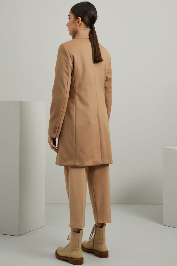 Cappotto in lana  - CAMMELLO - Fashion Market - 4