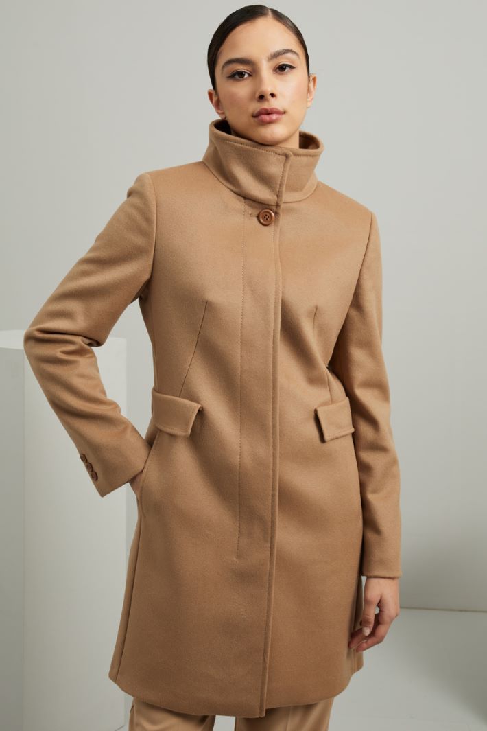 Cappotto in lana  - CAMMELLO - Fashion Market - 2