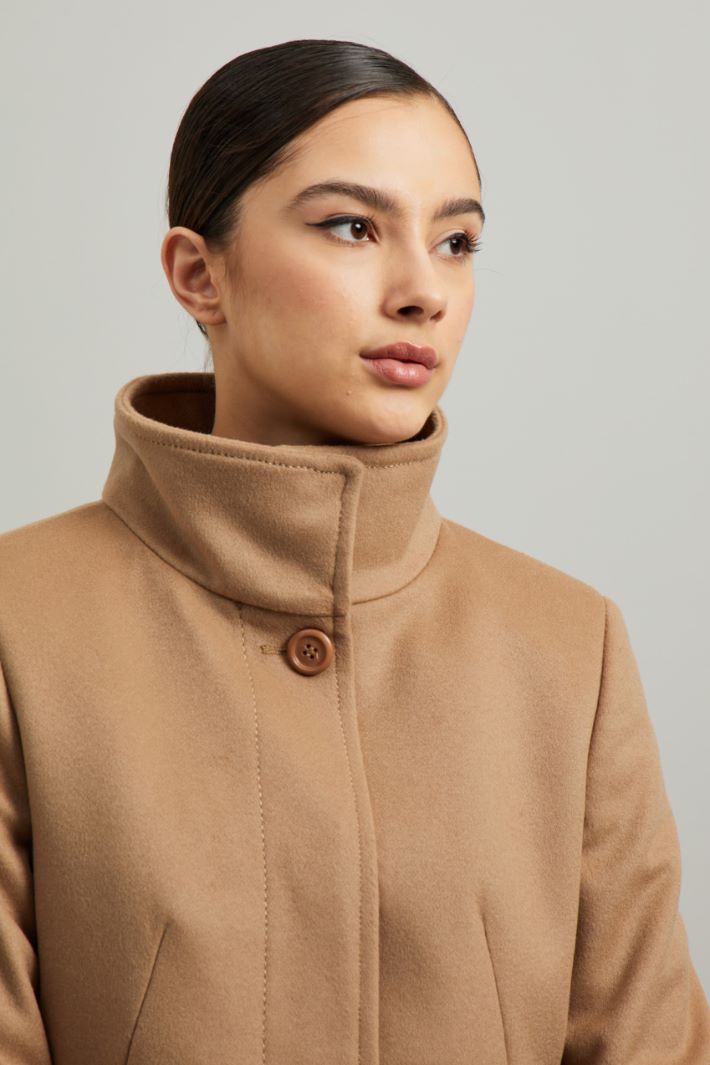 Cappotto in lana  - CAMMELLO - Fashion Market - 3