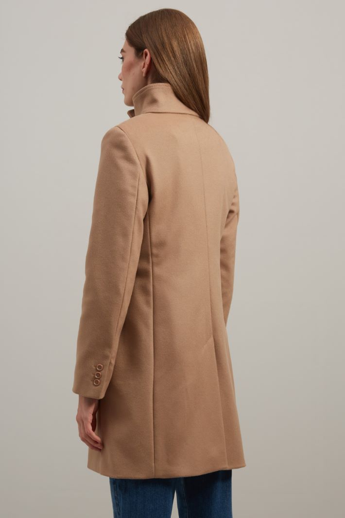 Cappotto in lana  - CAMMELLO - Fashion Market - 4