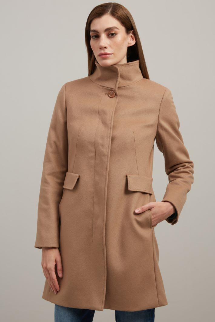 Cappotto in lana  - CAMMELLO - Fashion Market - 2