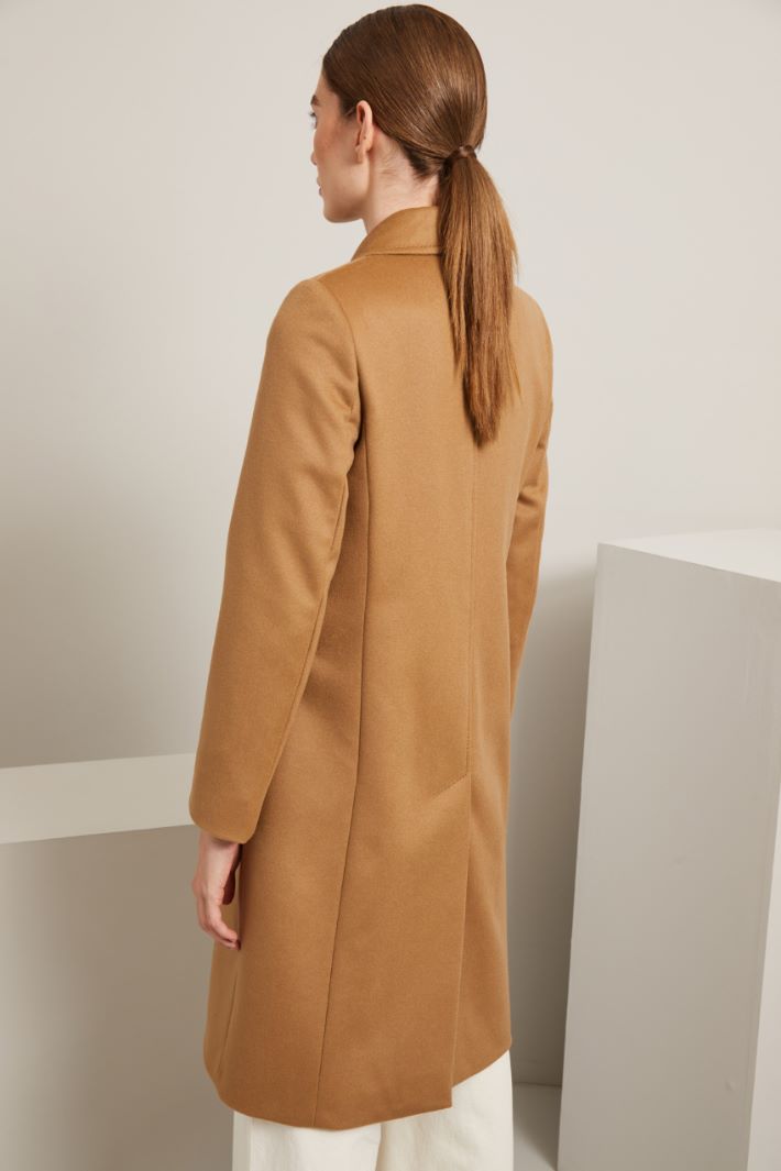 Cappotto in lana  - CAMMELLO - Fashion Market - 4