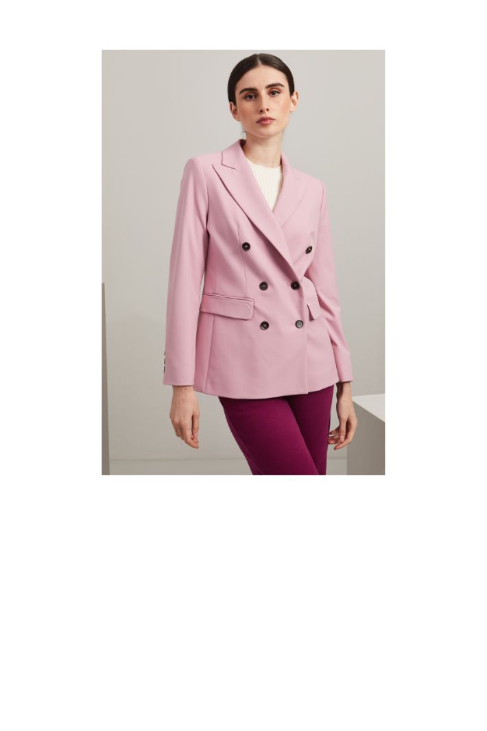 Blazer doppiopetto - ROSA CONFETTO - Fashion Market - 3