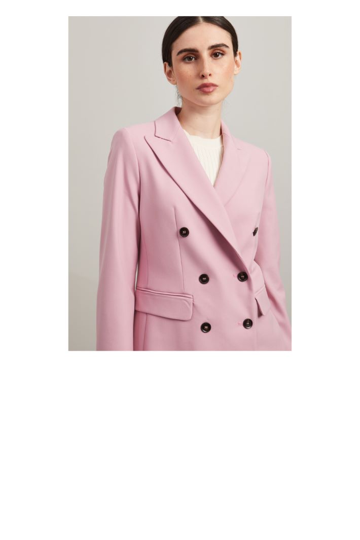 Blazer doppiopetto - ROSA CONFETTO - Fashion Market - 2