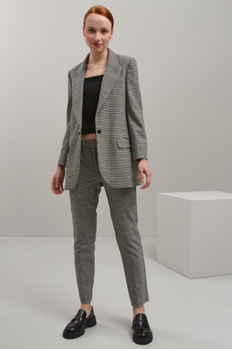Blazer in lana stretch - Fashion Market