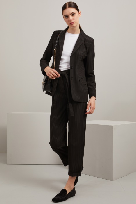 Blazer gessato - Fashion Market
