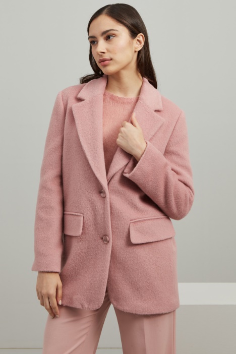 Blazer in misto mohair - Fashion Market
