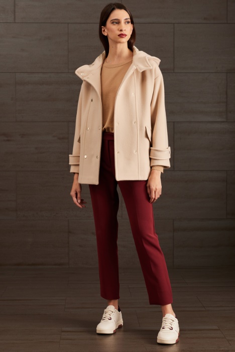 Caban con cappuccio - Fashion Market