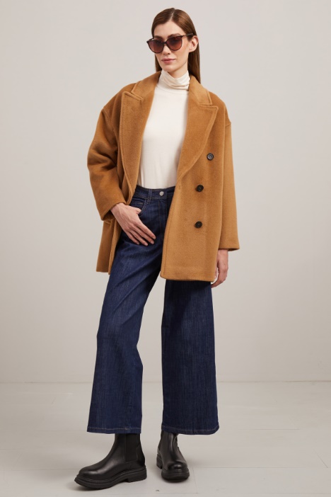 Cappotto in beaver di lana - Fashion Market