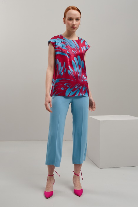 Top in raso di seta - Fashion Market