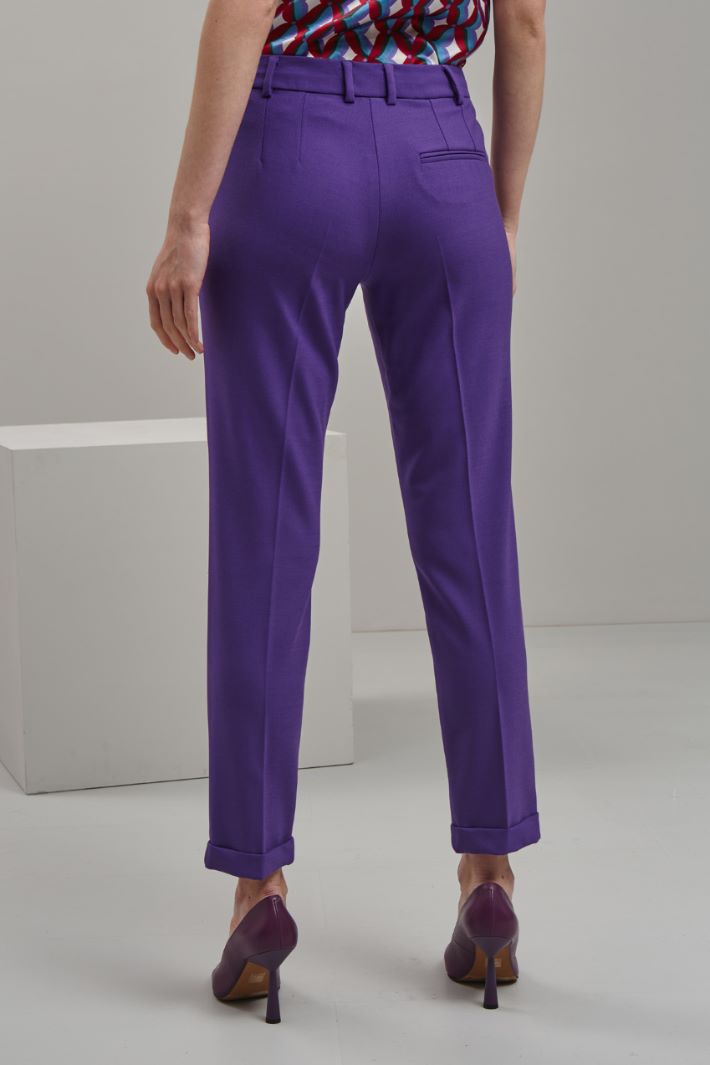 Pantaloni a sigaretta - VIOLA - Fashion Market - 4