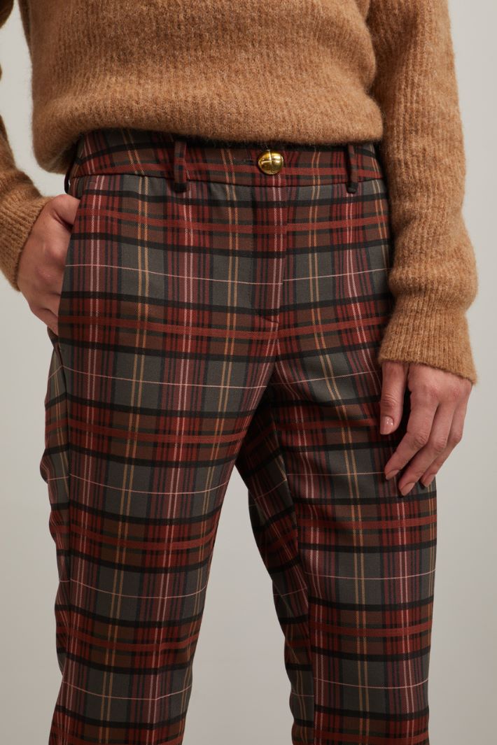 Pantaloni chino - VERDE KAKI TABACCO - Fashion Market - 3