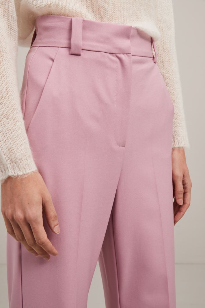 Pantaloni a palazzo - ROSA - Fashion Market - 3
