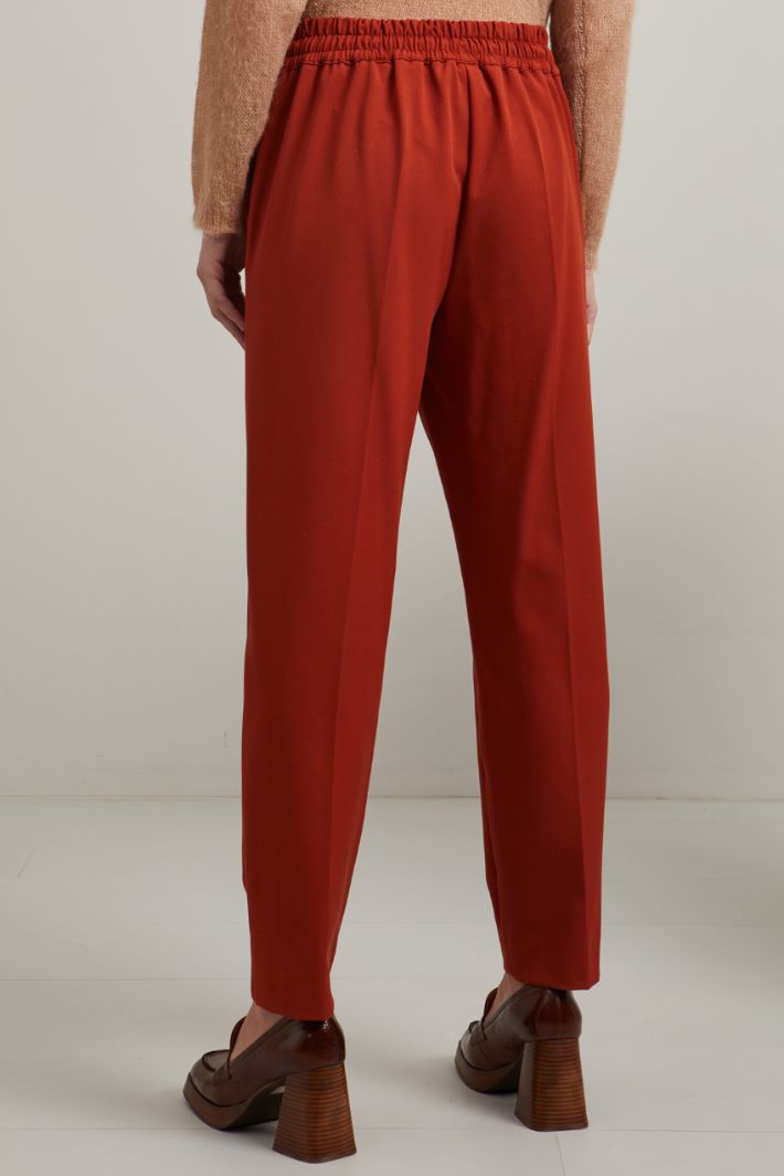 Pantaloni jogger - TERRACOTTA - Fashion Market - 4