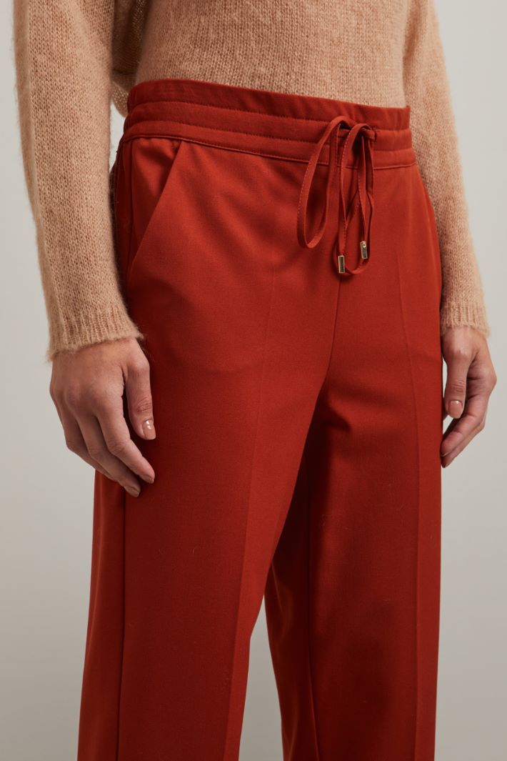 Pantaloni jogger - TERRACOTTA - Fashion Market - 3