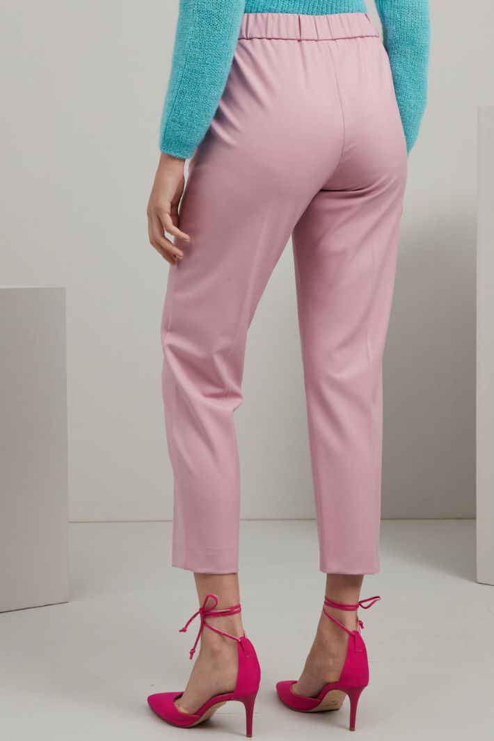 Pantaloni in viscosa - ROSA - Fashion Market - 4