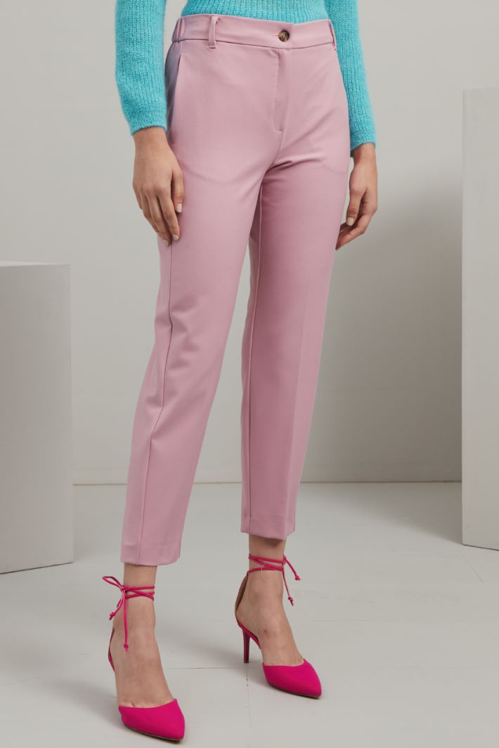 Pantaloni in viscosa - ROSA - Fashion Market - 2