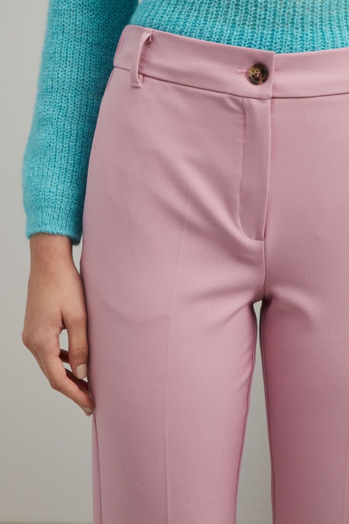 Pantaloni in viscosa - ROSA - Fashion Market - 3