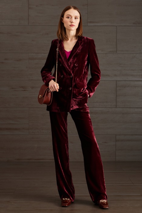 Pantaloni flare in velluto - Fashion Market