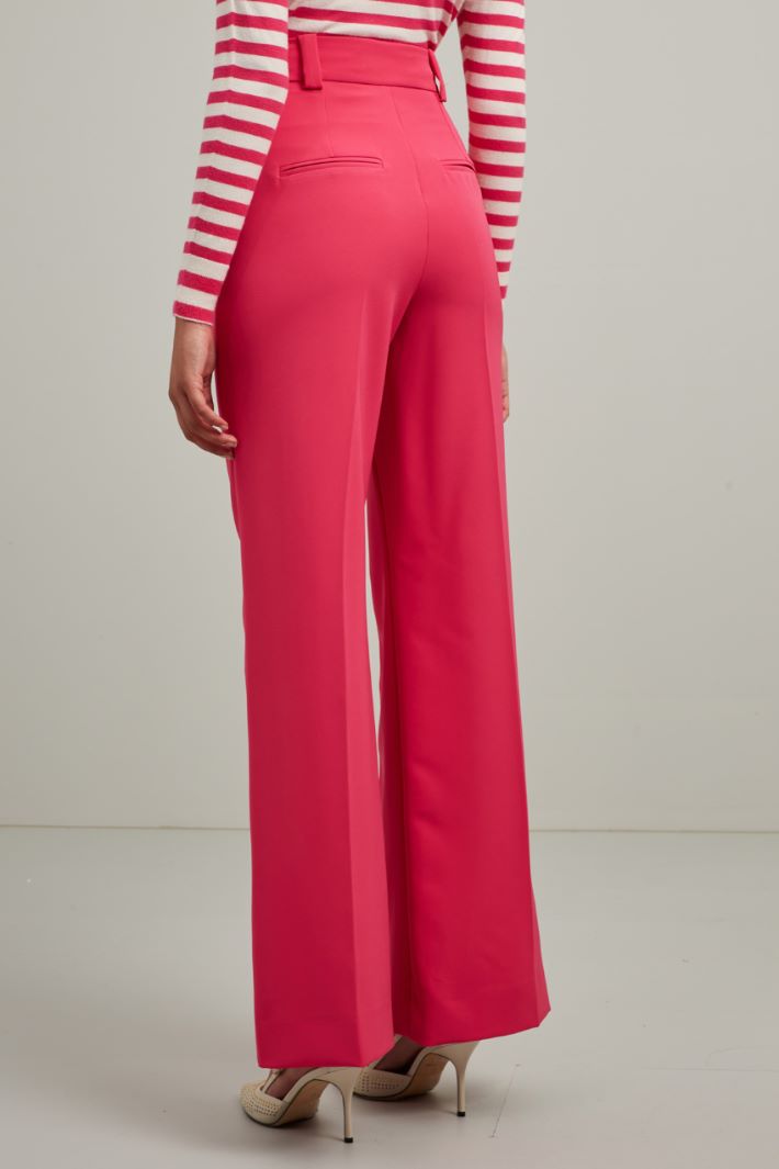 Pantaloni a palazzo - FUXIA - Fashion Market - 4