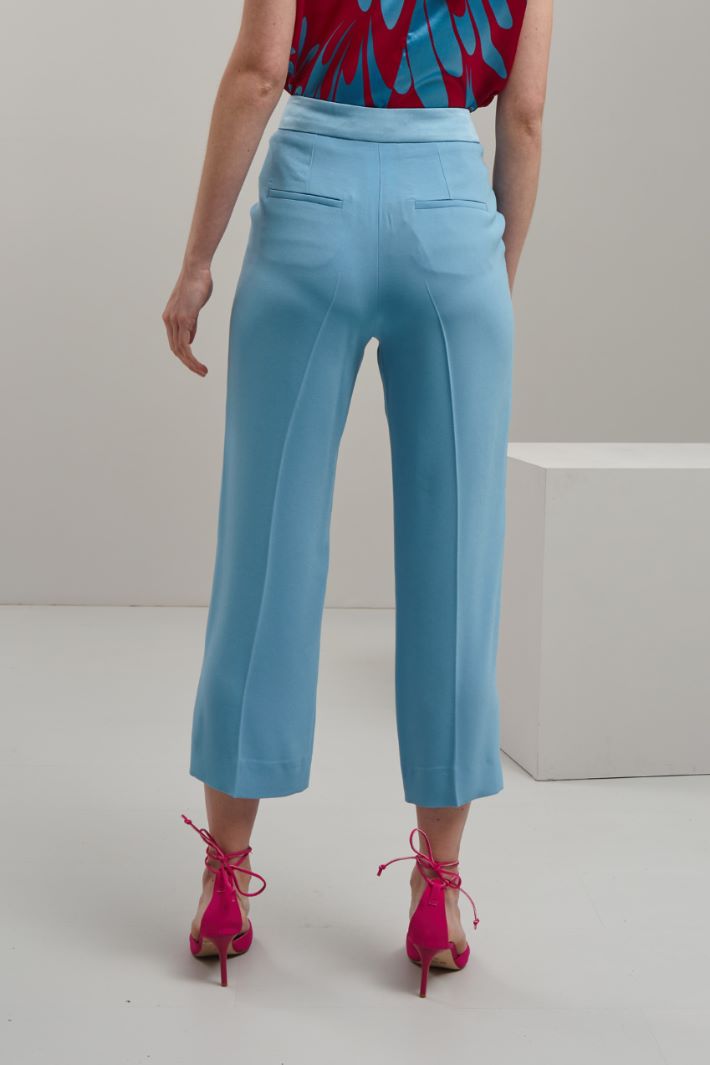 Pantaloni cropped - CELESTE - Fashion Market - 4