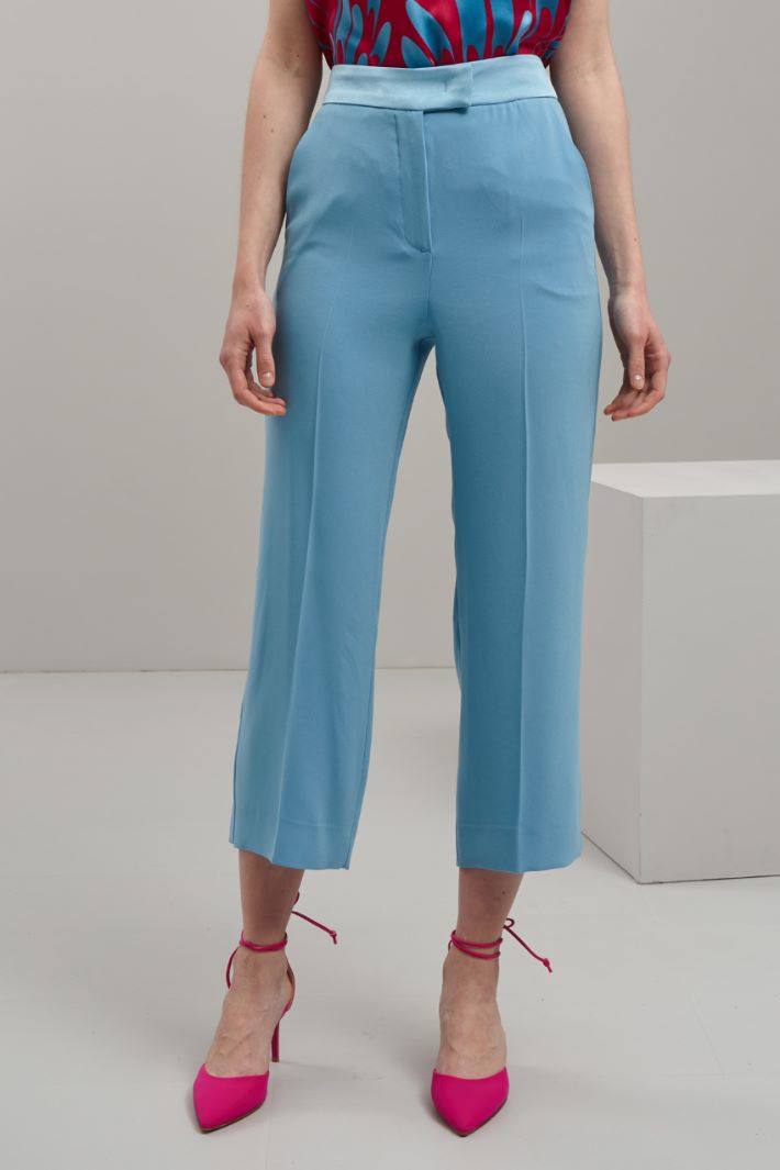 Pantaloni cropped - CELESTE - Fashion Market - 2