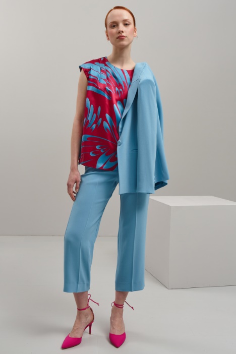 Pantaloni cropped - Fashion Market