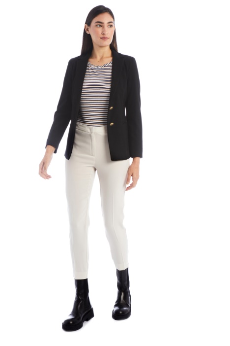 Pantaloni a sigaretta in cady - Fashion Market