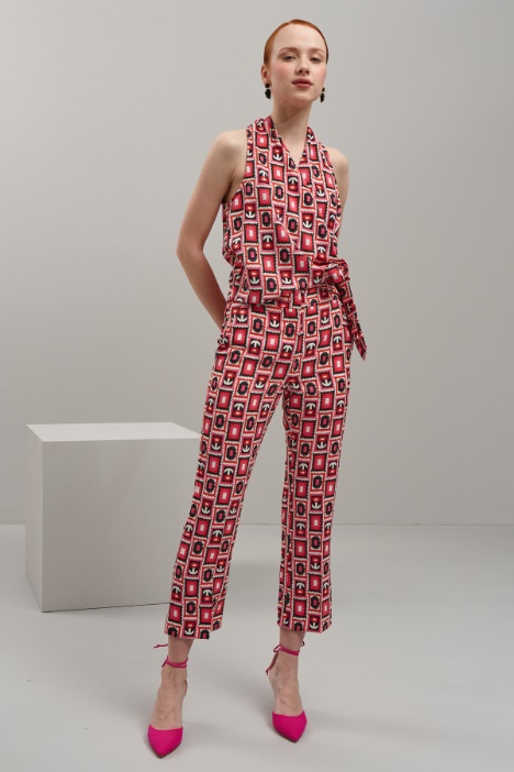 Top in enver satin - Fashion Market