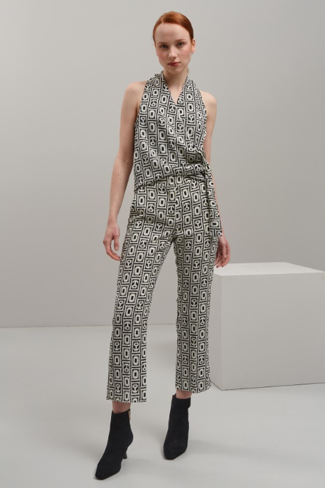Top in enver satin - Fashion Market