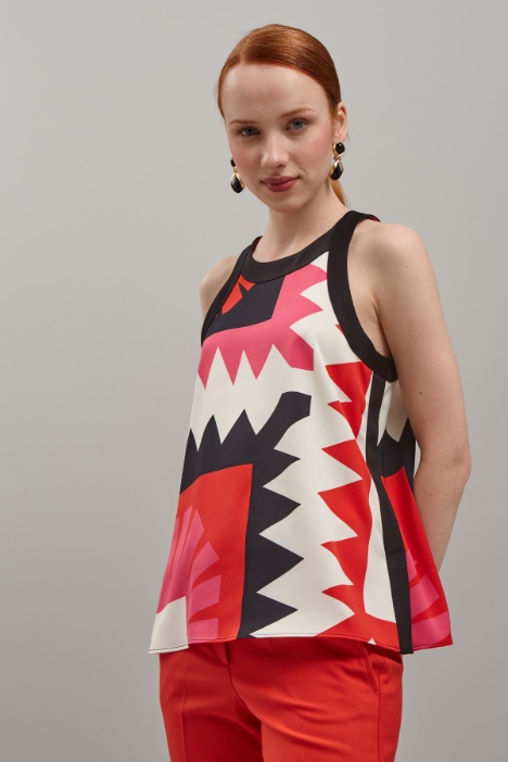 Top stampato - Fashion Market