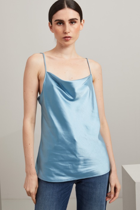 Top in raso - Fashion Market