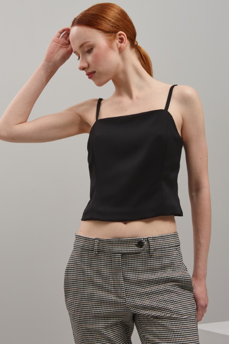 Top in raso - Fashion Market