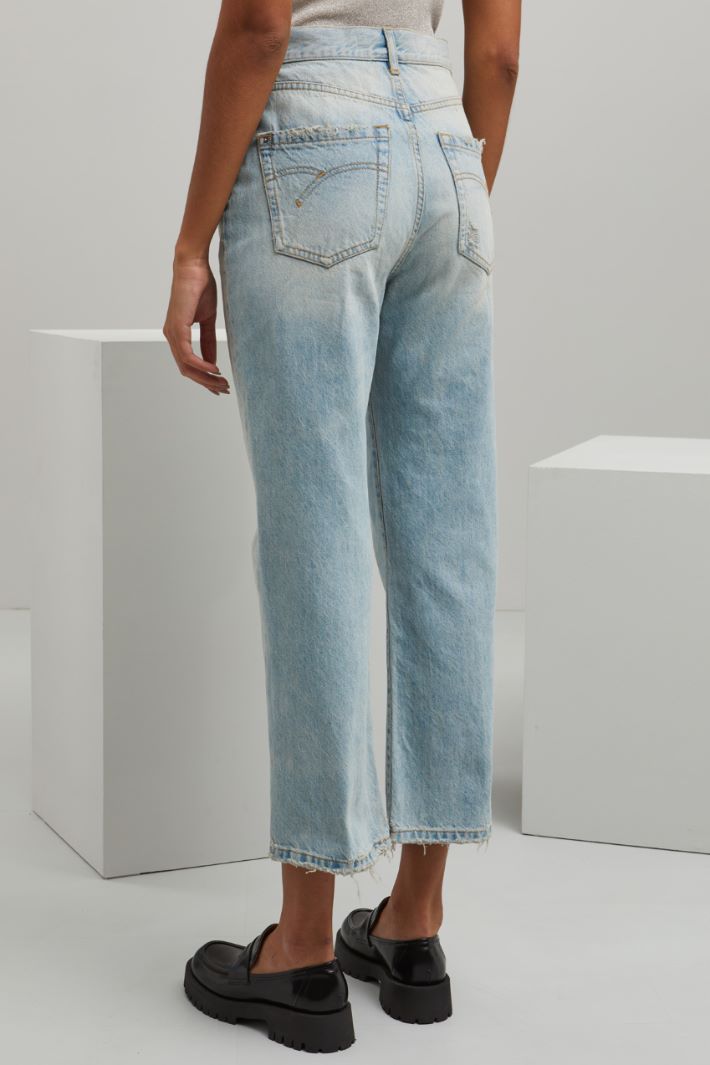 Jeans a gamba dritta - AZZURRO DENIM - Fashion Market - 4