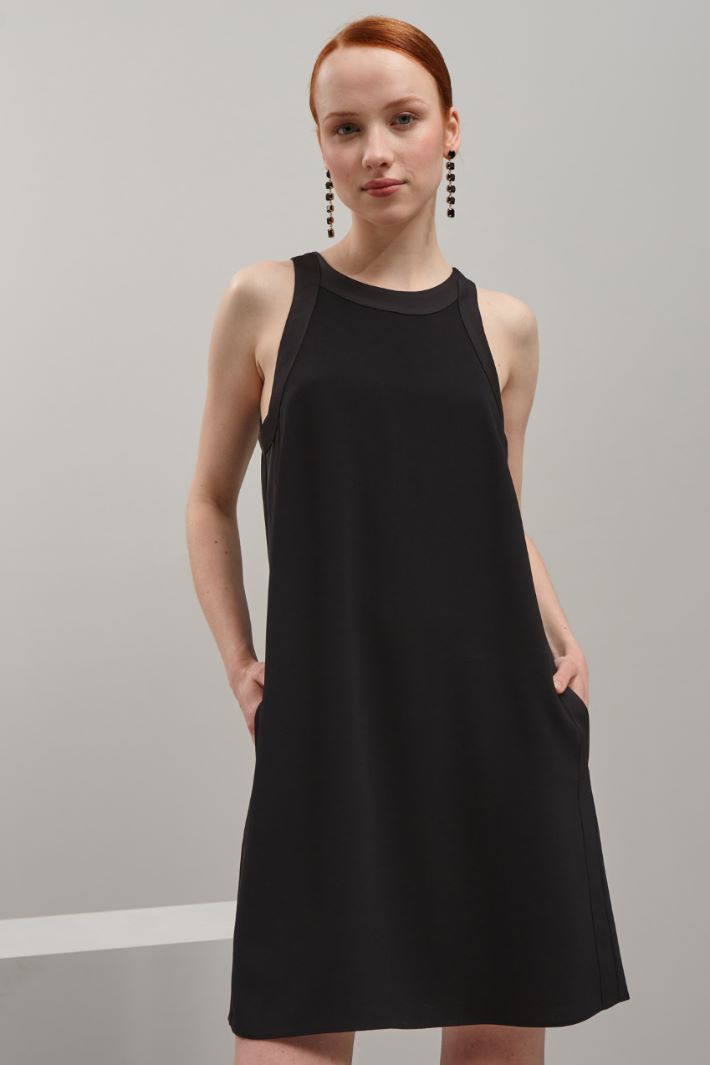 Abito a trapezio - NERO - Fashion Market - 2