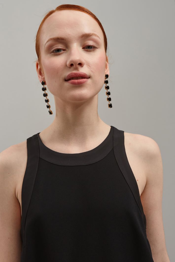 Abito a trapezio - NERO - Fashion Market - 3