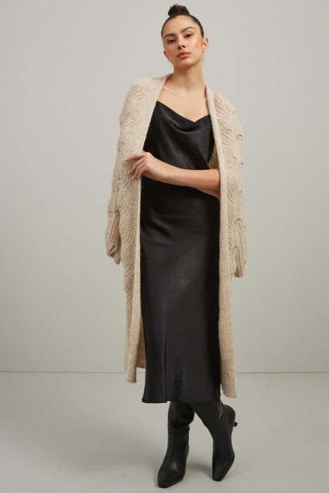 Slip dress in raso - Fashion Market