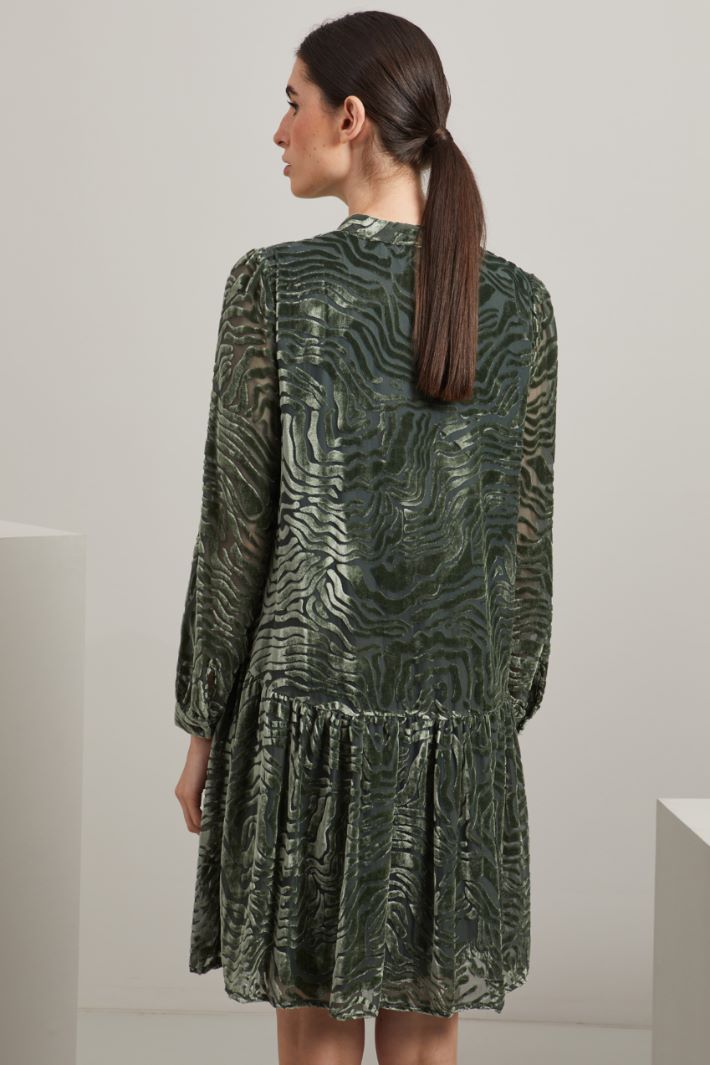 Abito in velluto - SALVIA - Fashion Market - 4