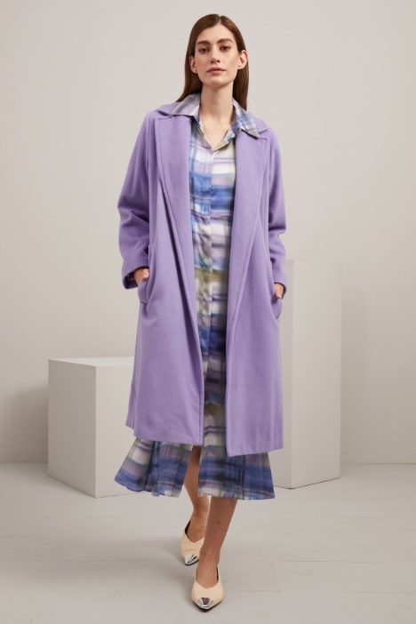 Abito lungo in raso - Fashion Market