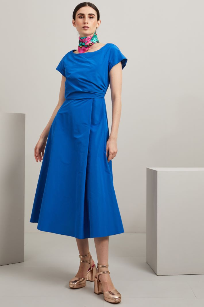 Abito in taffetà di cotone - BLUETTE - Fashion Market