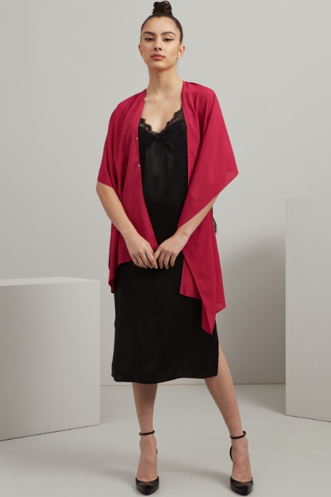 Slip dress in raso - Fashion Market