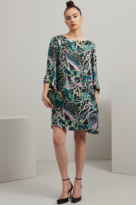 Abito corto in raso - Fashion Market