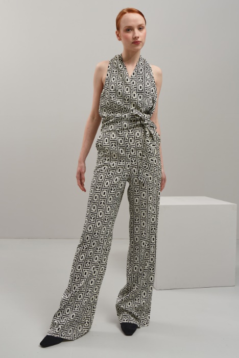 Tuta in enver satin - Fashion Market